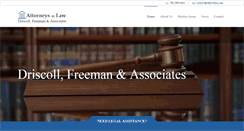 Desktop Screenshot of dfalawfirm.com
